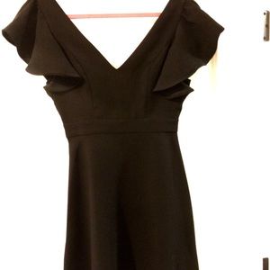 NWOT BCBG Generation sz 0 blk dress